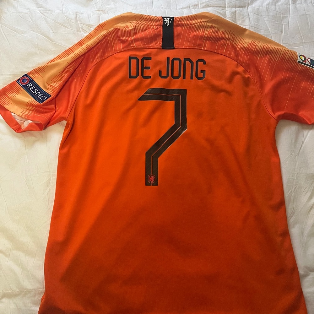 Netherlands Frenkie De Jong jersey
